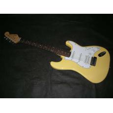 Yellow Stratocaster Electric Guitar