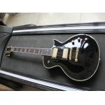 ESP Electric Guitar Deluxe Solid body black sequin edge