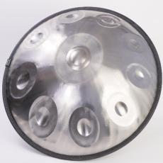 10 Note D Kurd Silver Stainless Steel Handpan