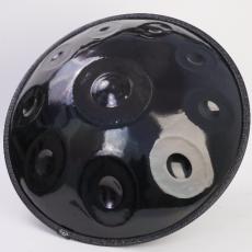 10 Note D Kurd Aurora Black Stainless Steel Handpan