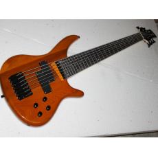 7Strings Bass Guitar Brown color