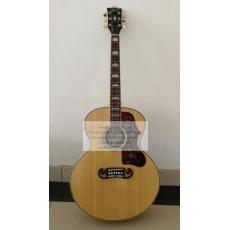 Custom chibson sj-200 super jumbo acoustic guitar natural 