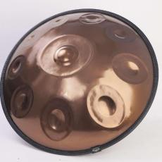 10 Note D Kurd Bronze Finish Ember Steel Handpan