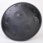 10 Note D Kurd Black Stainless Steel Handpan