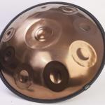 10 Note D Kurd Bright Gold Ember Steel Handpan
