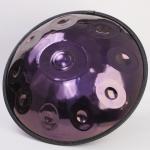 10 Note D Kurd Aurora Purple Stainless Steel Handpan